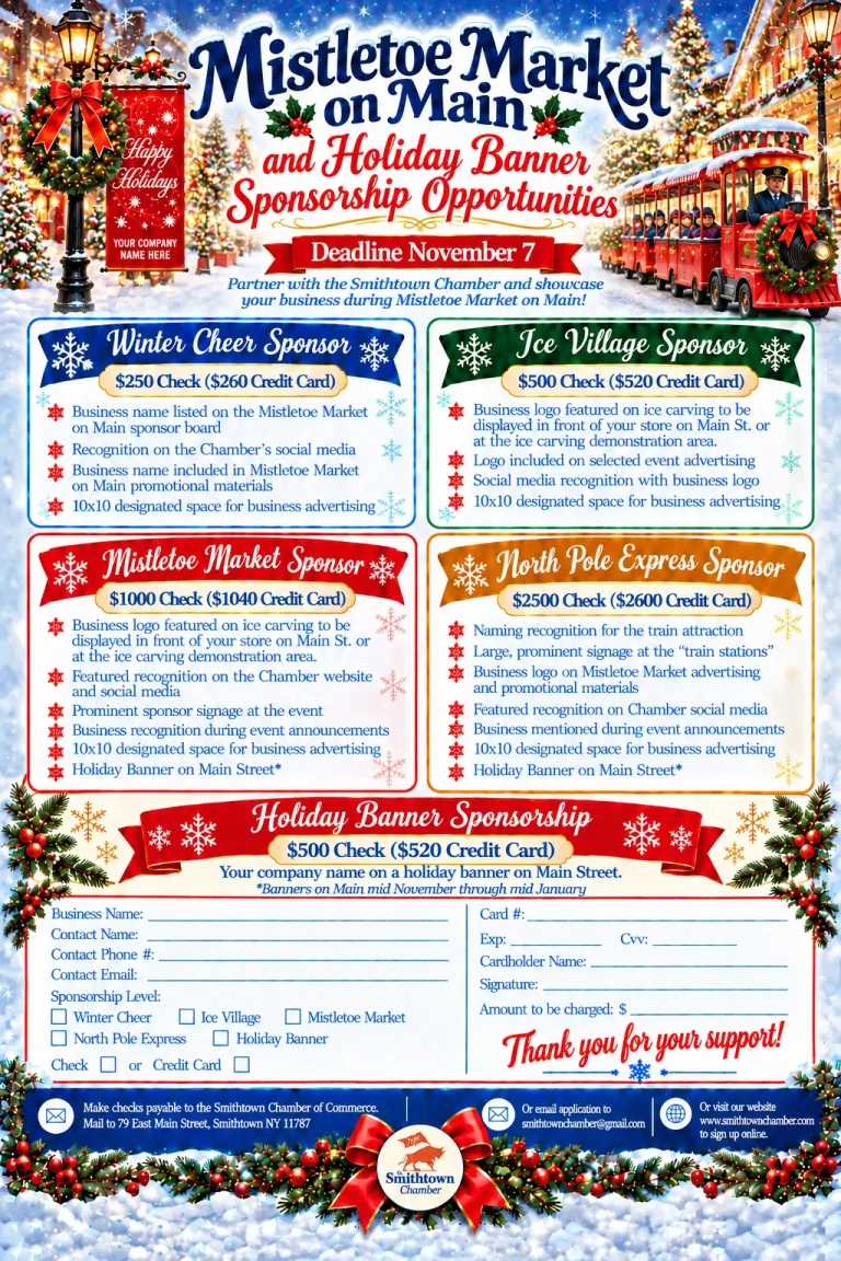 Mistletoe Market flyer, page 2.
